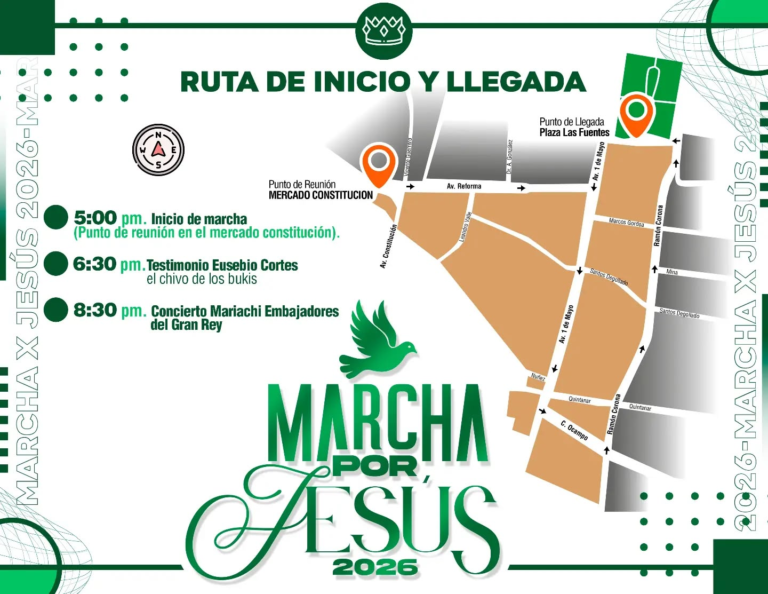 Lee más sobre el artículo MARCHA POR JESUS 2026